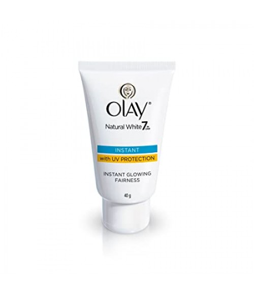 Olay Natural White 7 in 1 Instant Glowing Fairness Cream, 40gm